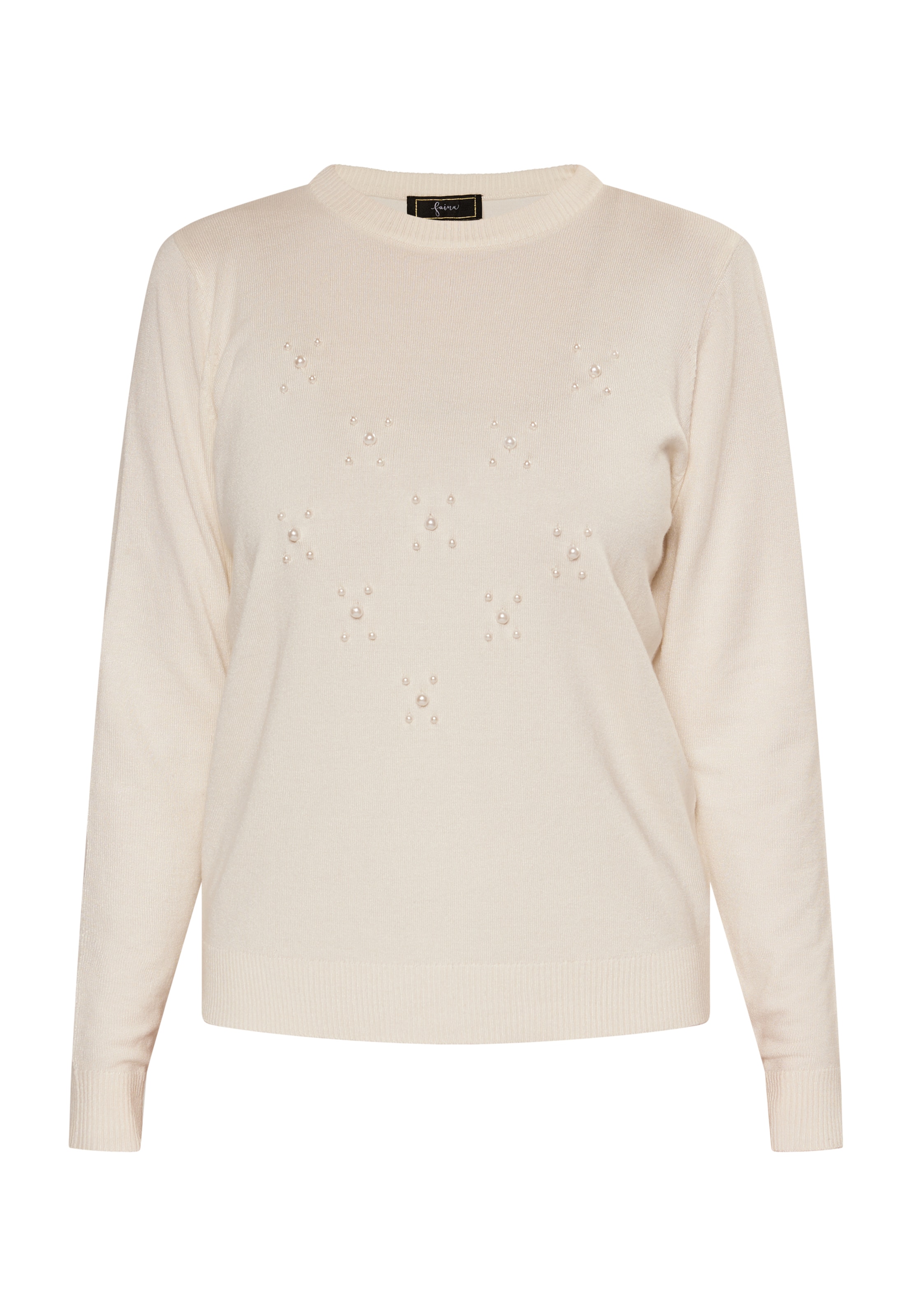 faina Pullover in Weiß: Vorderseite