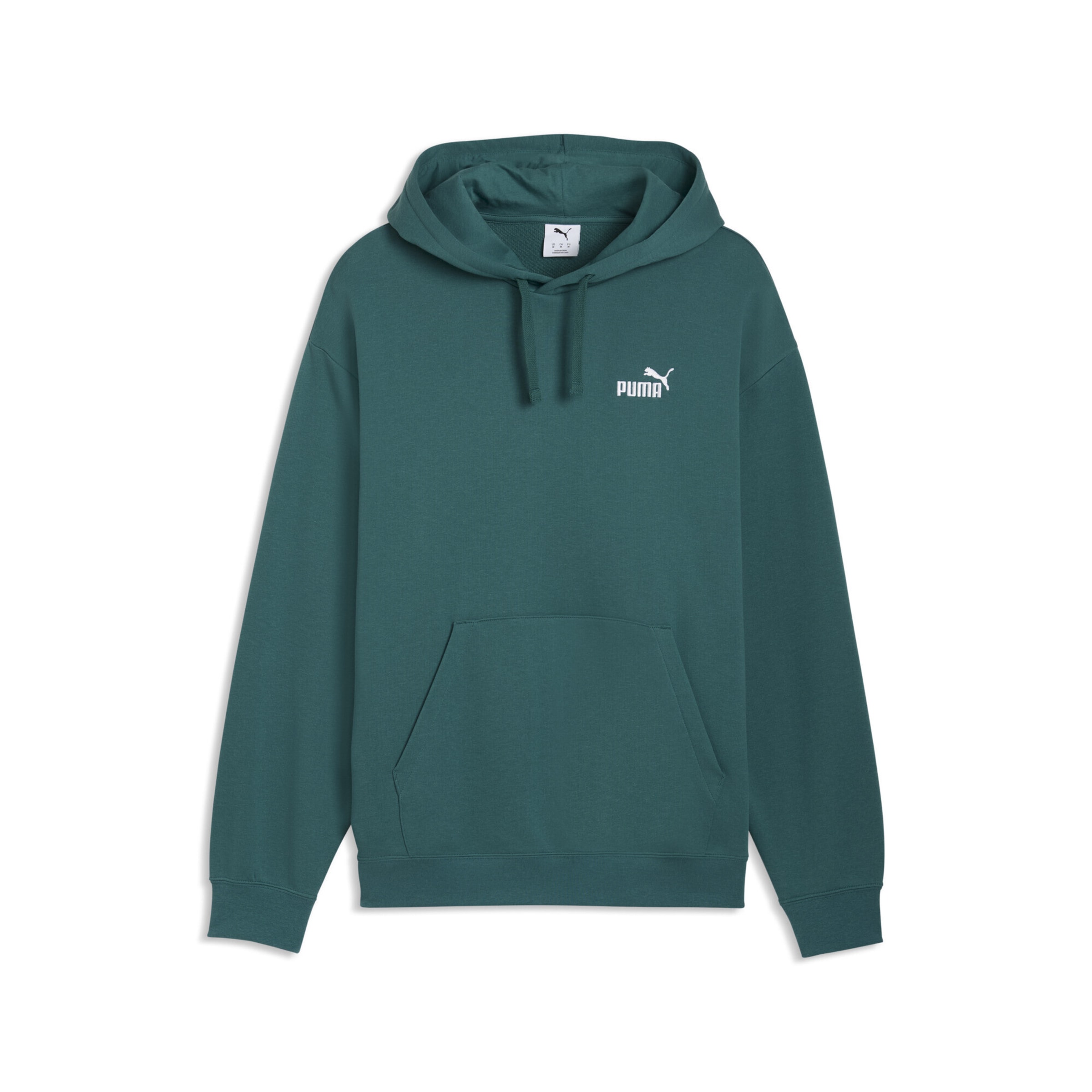 Sweat-shirt 'Essentials No.1' PUMA en vert : devant