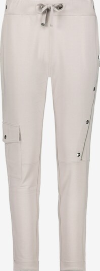 Pantaloni cu buzunare monari pe alb lână, Vizualizare produs