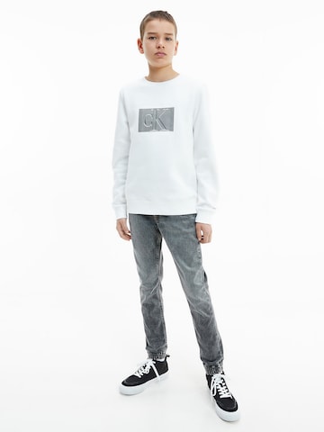 Calvin Klein Jeans Tapered Jeans in Grijs