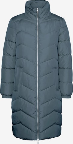 VERO MODA Wintermantel 'LIGA' in Blauw: voorkant