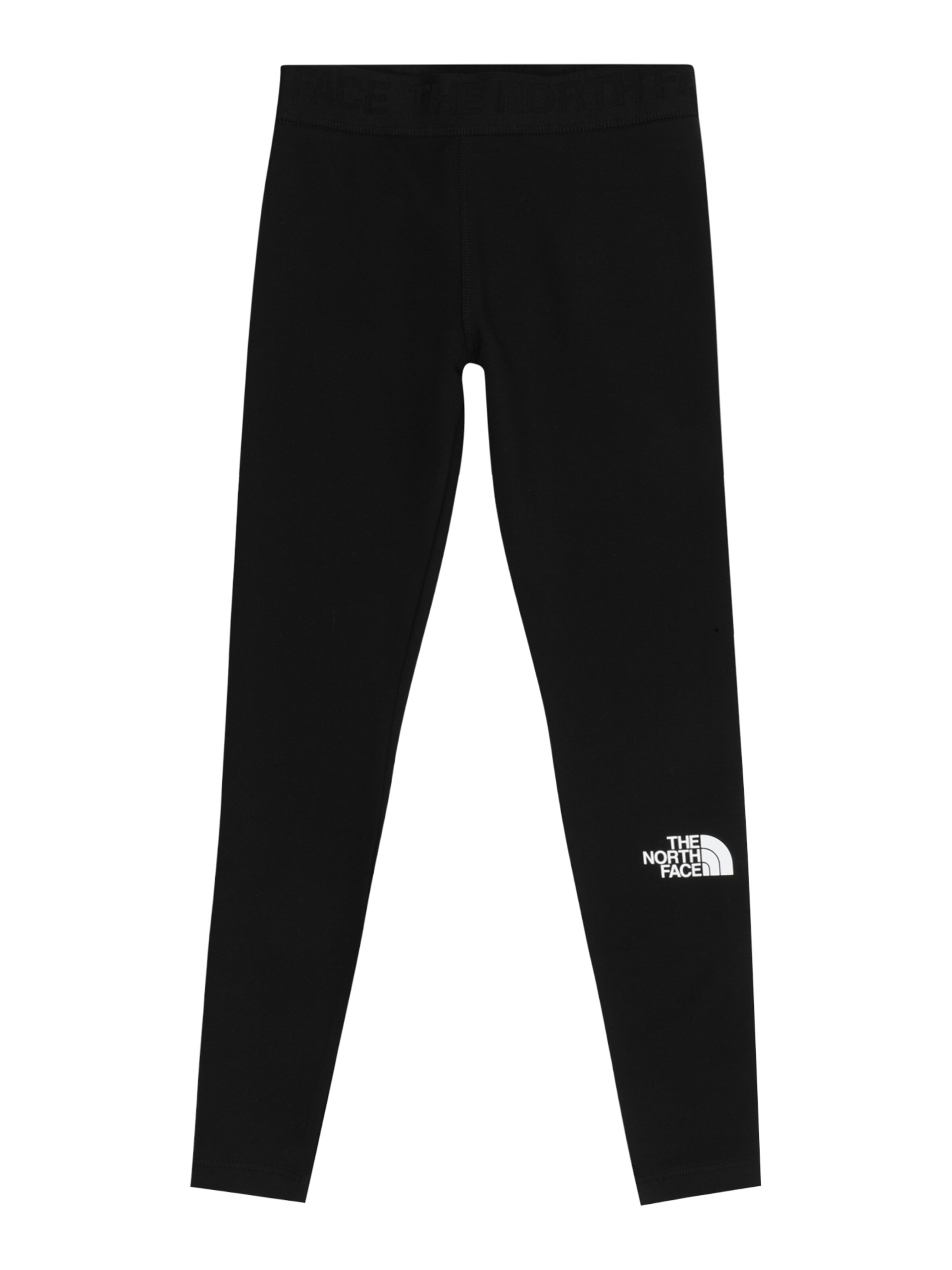 THE NORTH FACE Skinny Sports trousers in Black: front