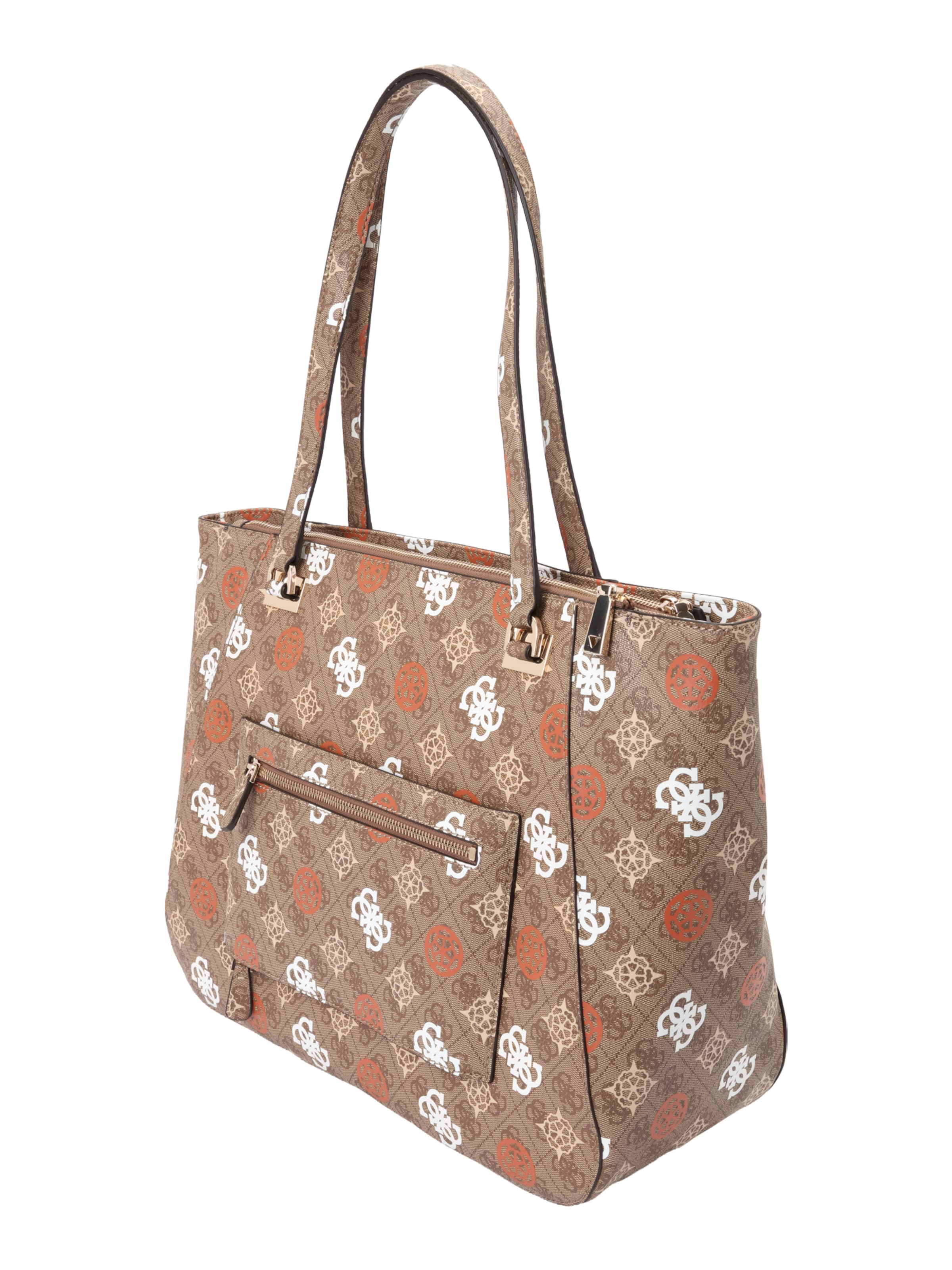 GUESS Nakupovalna torba 'Eliette' | rjava barva