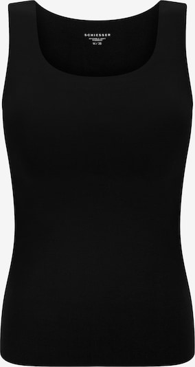 SCHIESSER Unterhemd ' Invisible Soft Warming ' in S in schwarz, Produktansicht