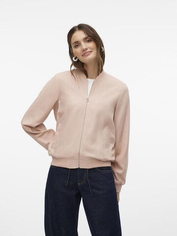 VERO MODA Übergangsjacke 'DINNA' in Pink: predná strana