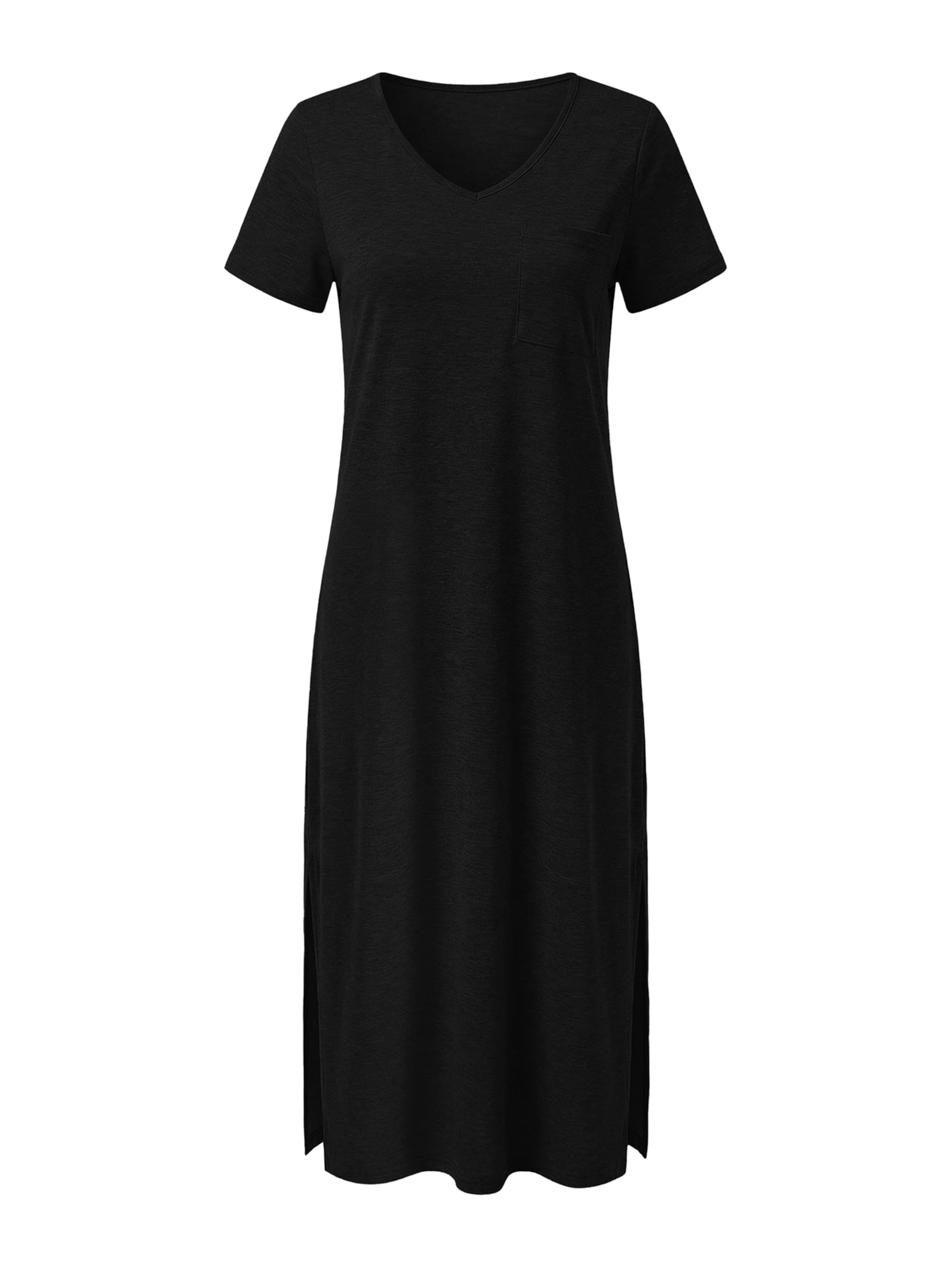 Imily Bela Kleid in Schwarz: Vorderseite