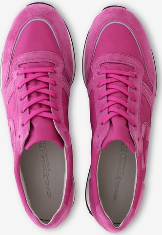 Baskets basses ' TRAINER ' Kennel & Schmenger en rose