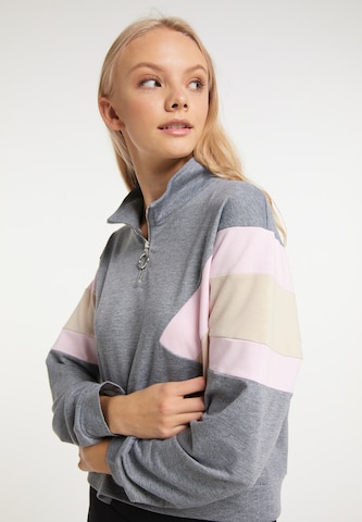 myMo ATHLSR Athletic Sweatshirt in Grey