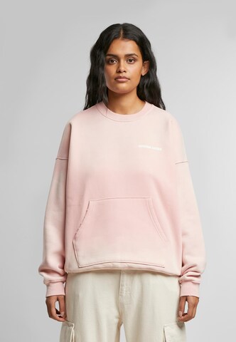 Another Cotton Lab Sweatshirt 'Offline Scribble' in Pink: front
