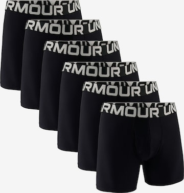 UNDER ARMOUR - Calzoncillo boxer en negro: frente