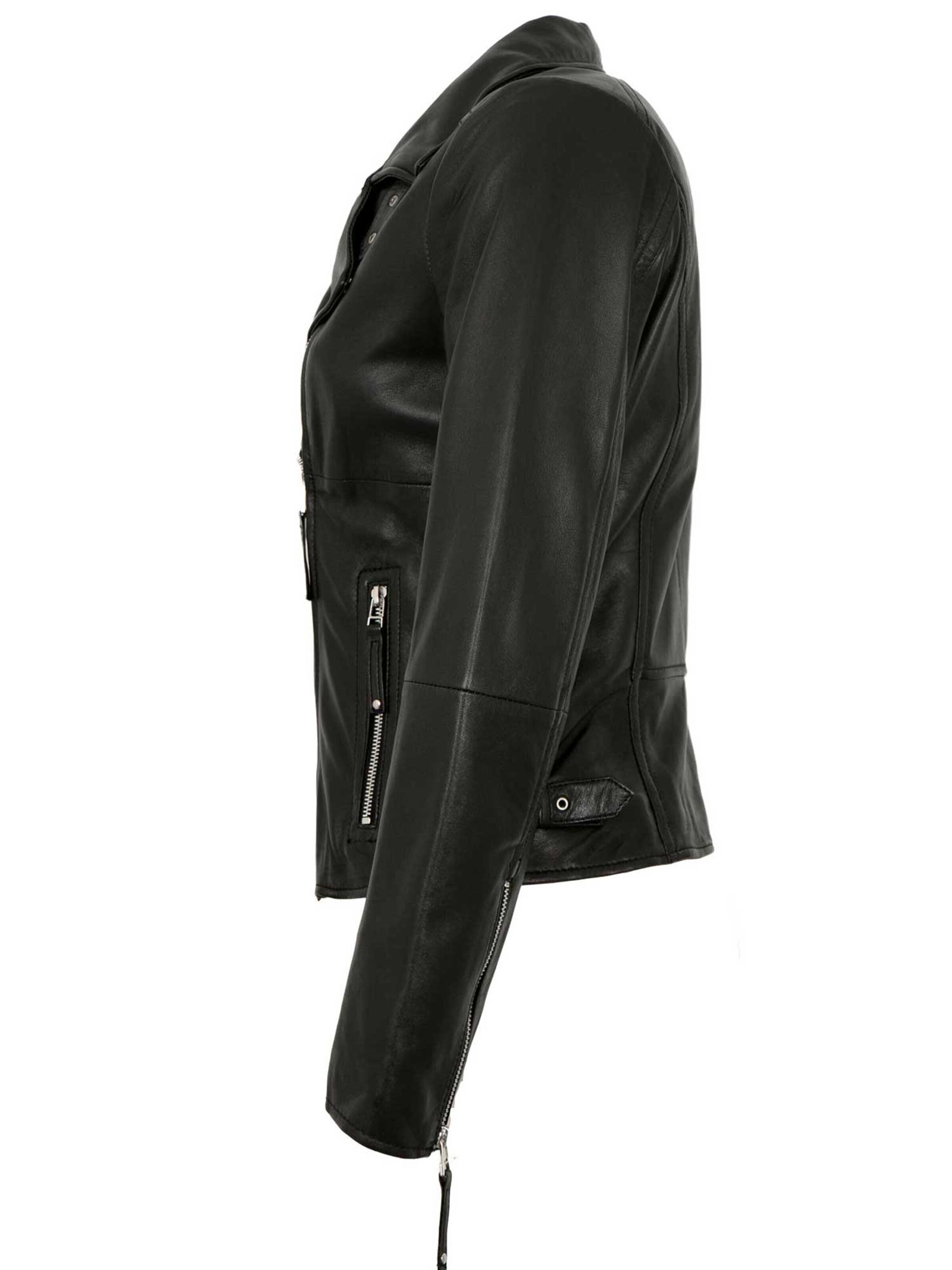 FREAKY NATION Overgangsjakke 'Biker Princess' i sort