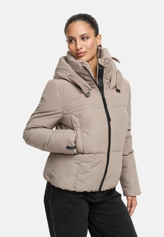 Giacca invernale 'Ninikaa XVI' di MARIKOO in beige: frontale