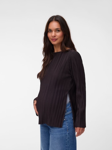 MAMALICIOUS - Camiseta en marrón: frente