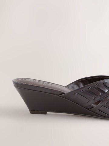 Next Pantolette 'Forever Comfort' in Braun