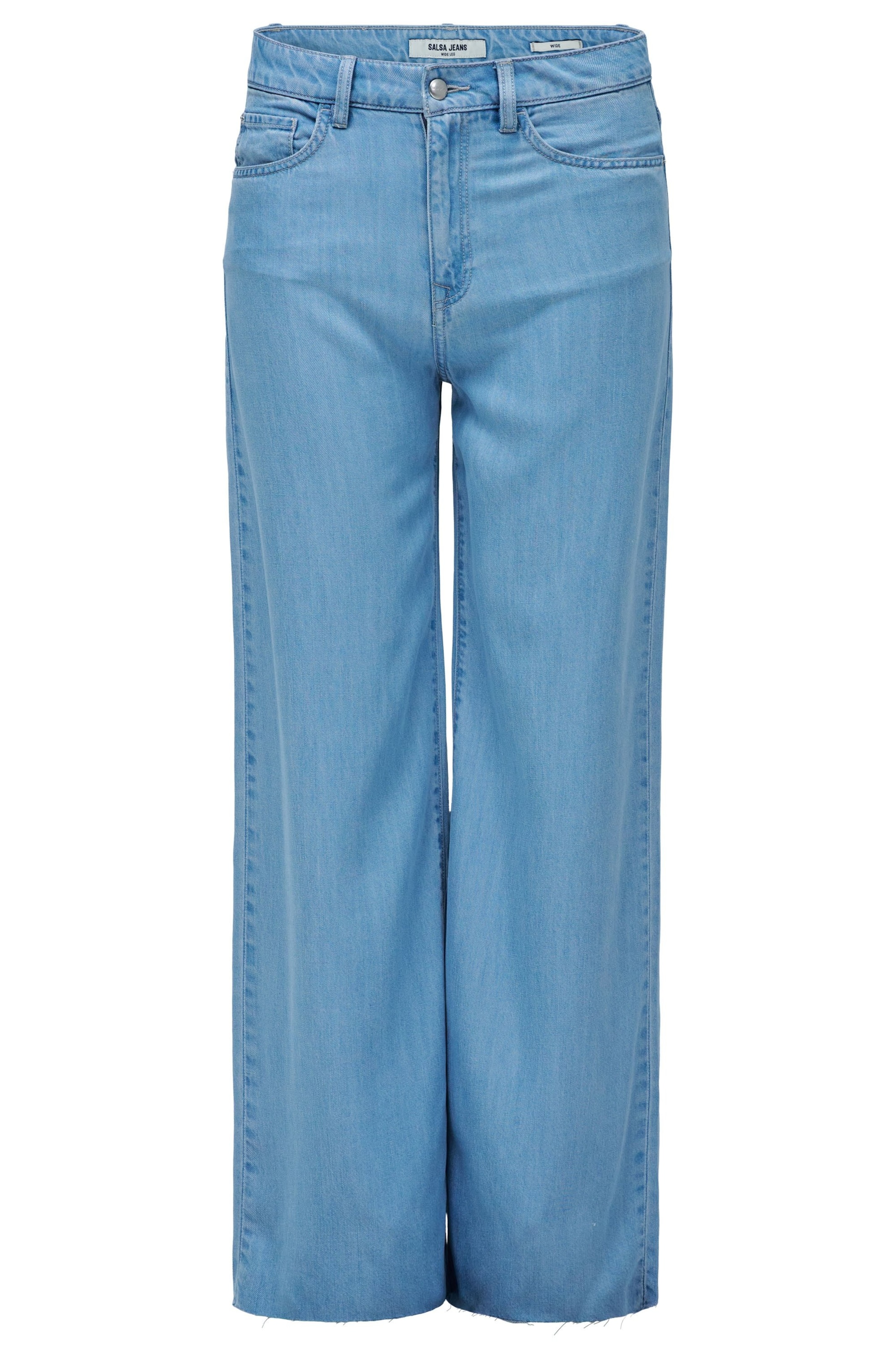 Salsa Jeans Loosefit Jeans in Blauw: voorkant