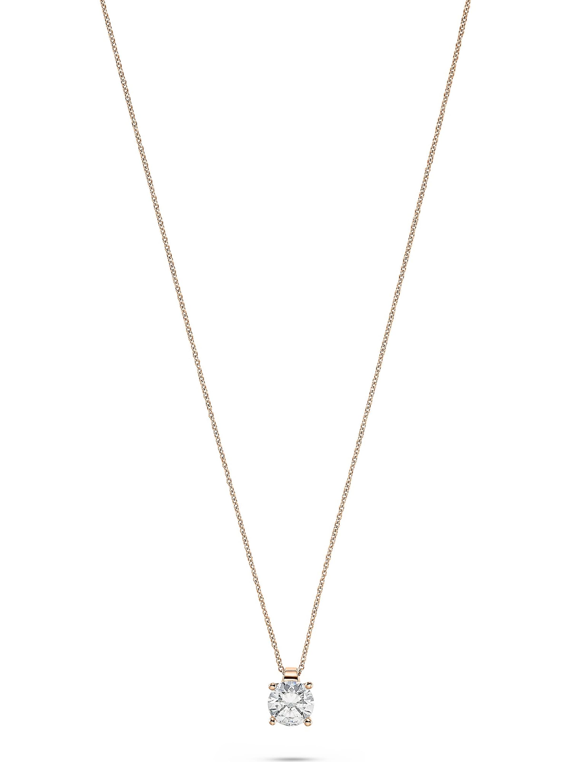 CHRIST Necklace in Pink: front