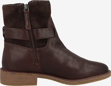 CLARKS Ankle Boots 'Cologne Strap' in Brown