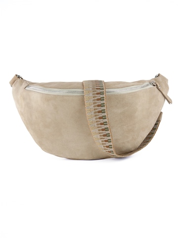lePelou - Riñonera 'SALINA' en beige: frente