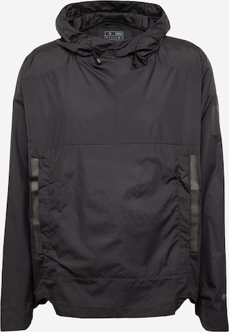 ADIDAS SPORTSWEARSportska jakna 'Myshelter Windweave ' - crna boja: prednji dio