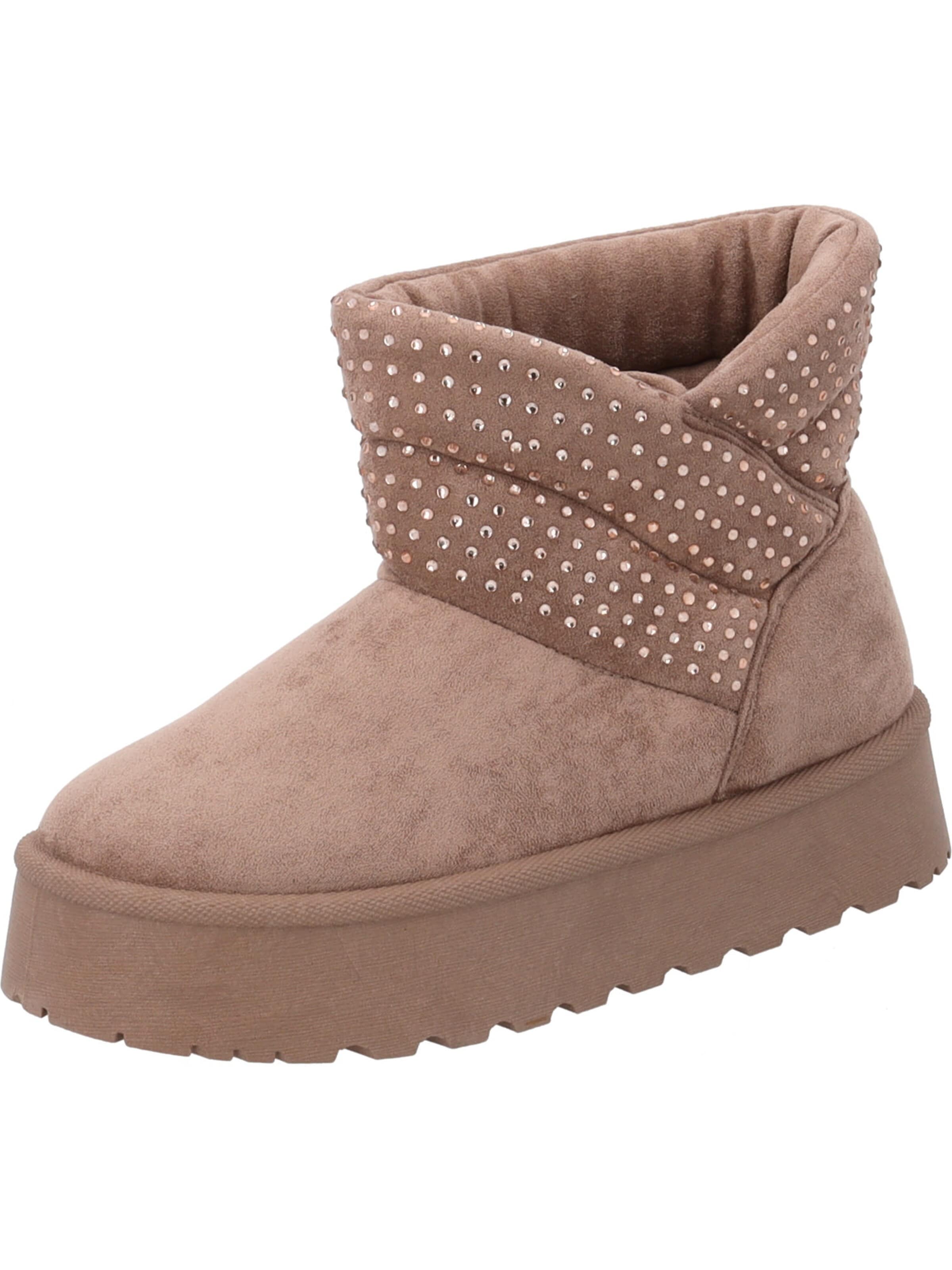 Palado by Sila Sahin Ankle boots 'Meldanna' in Beige: front