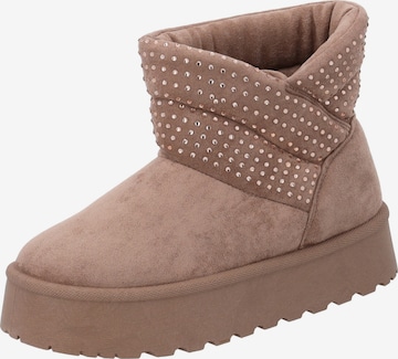 Palado by Sila Sahin Ankle boots 'Meldanna' in Beige: front