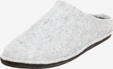 Gottstein Slippers 'Filzpantoffel Classic-CO' in Grey: front