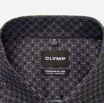 OLYMP Comfort fit Button Up Shirt in Grey