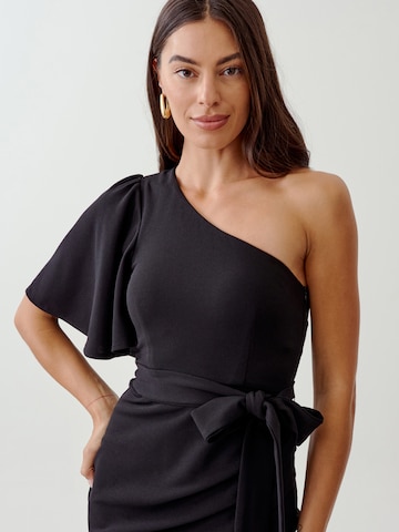 Tussah Dress 'EDINA' in Black