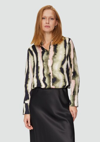 s.Oliver BLACK LABEL Blouse in Beige: voorkant