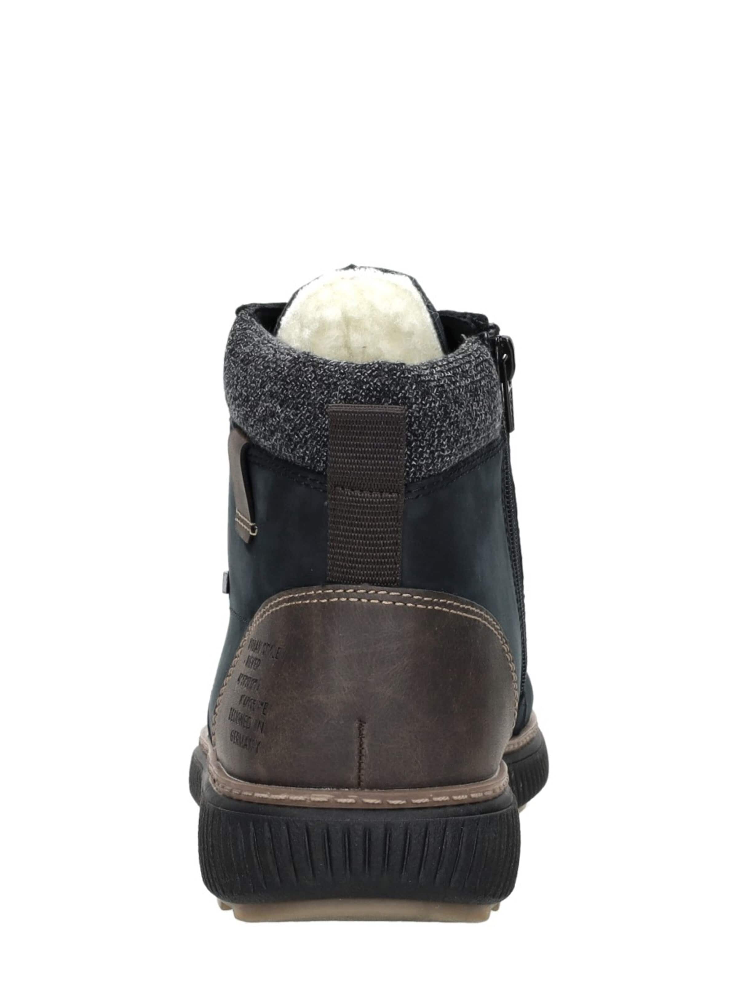 Bottes à lacets 'Veterschoenen Hoog' Rieker en bleu