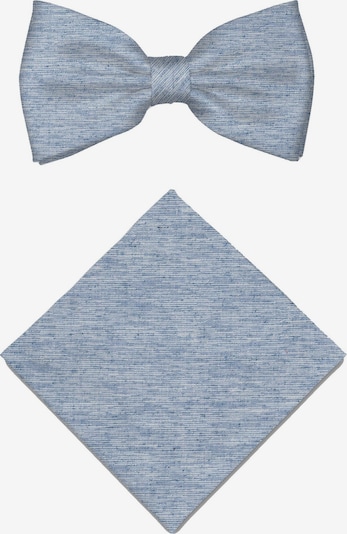 Real Guys Set Fliege mit Einstecktuch in One Size in blau, Produktansicht