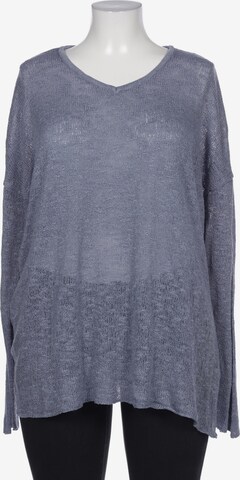 SHEEGO Sweater & Cardigan in 4XL in Blue: front