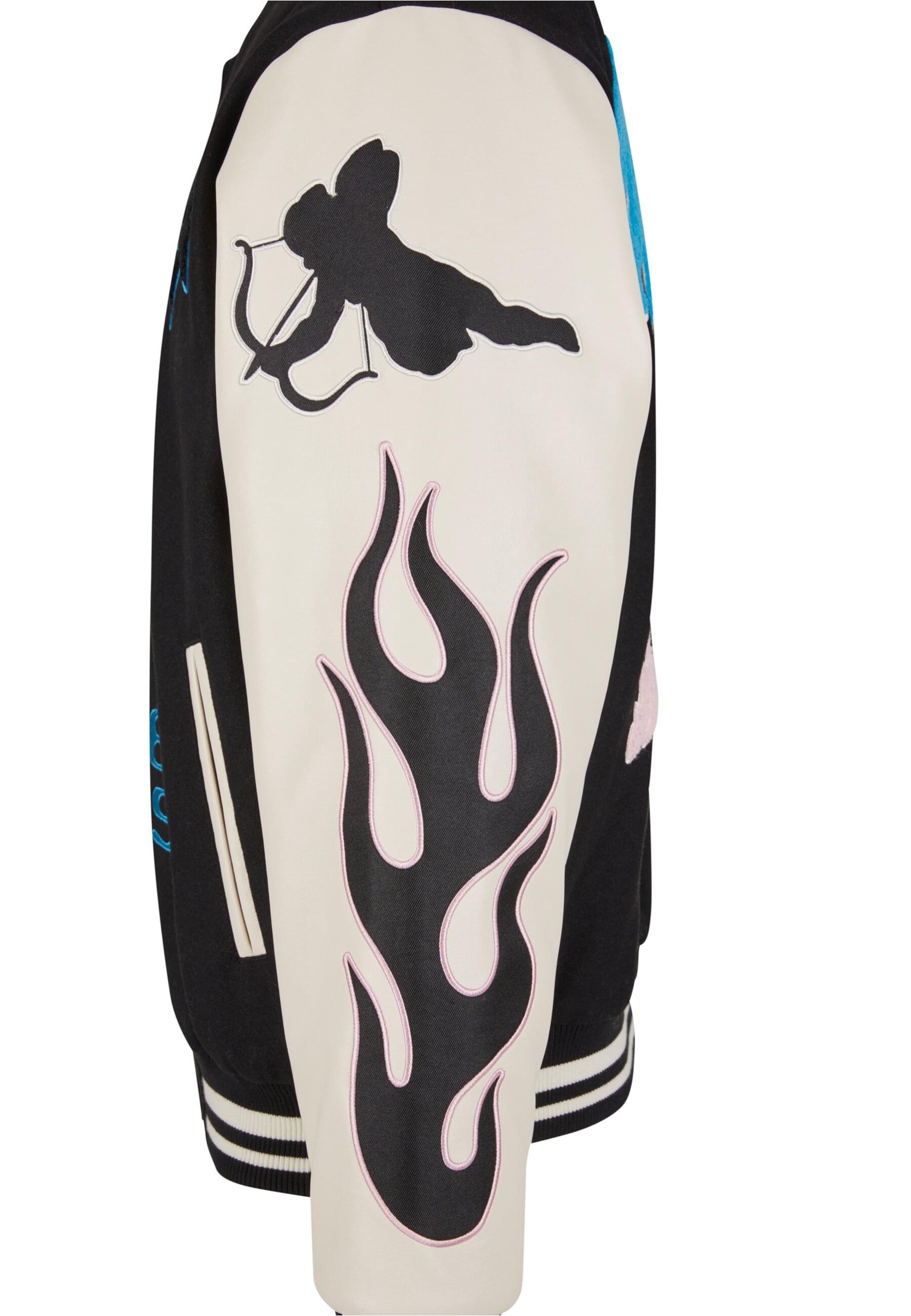 Karl Kani Övergångsjacka 'Amor Flames' i svart