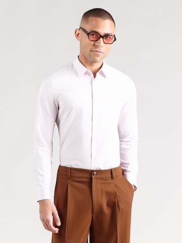 Calvin Klein Regular fit Риза в розово: отпред