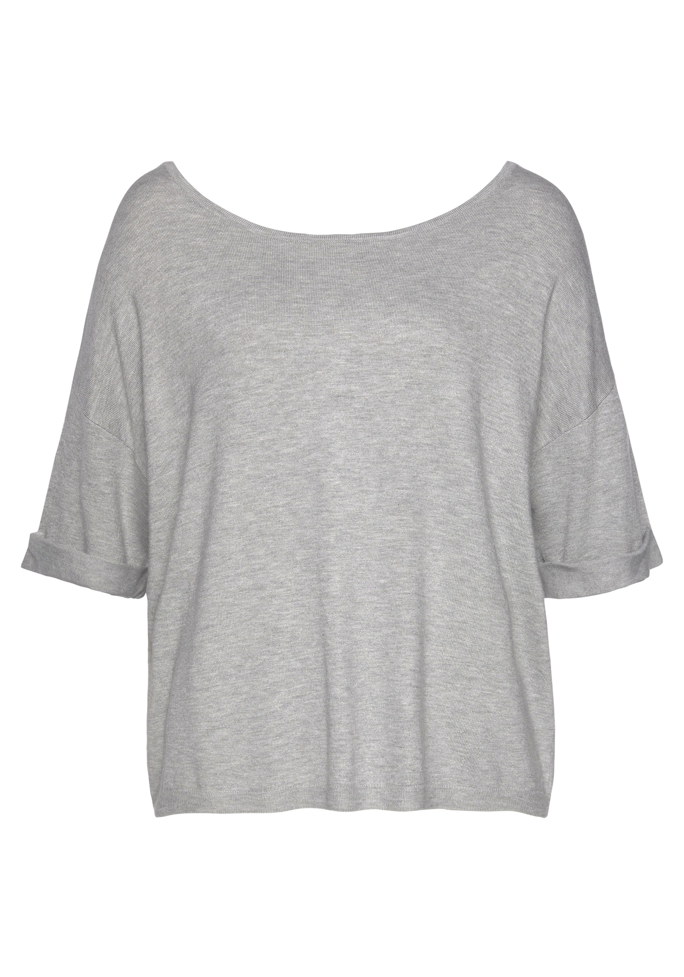 VIVANCE Sweater in Grey: front