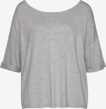 Pull-over VIVANCE en gris : devant