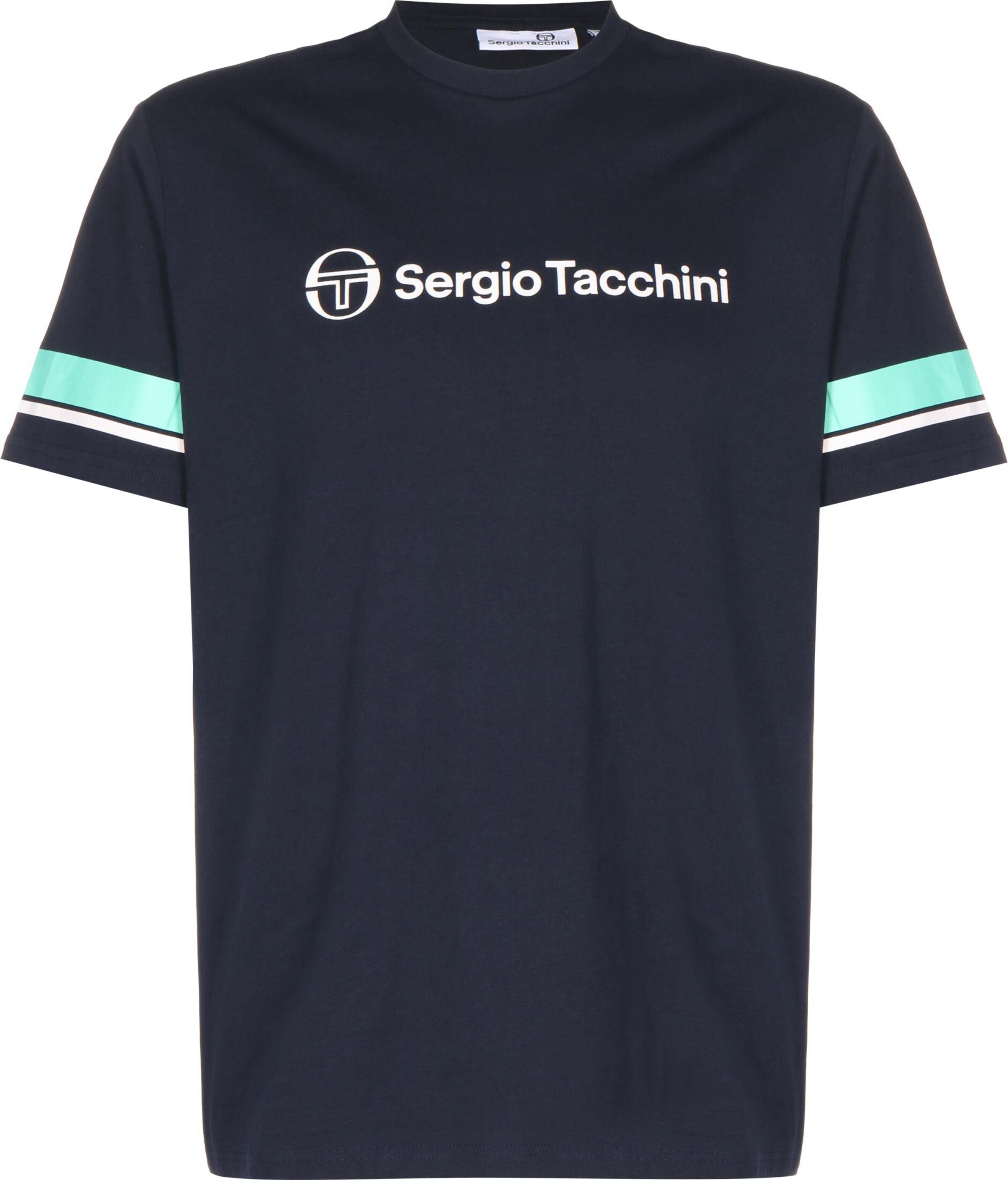 Männer Shirts Sergio Tacchini T-Shirt 'Abelia' in Navy - HF75986