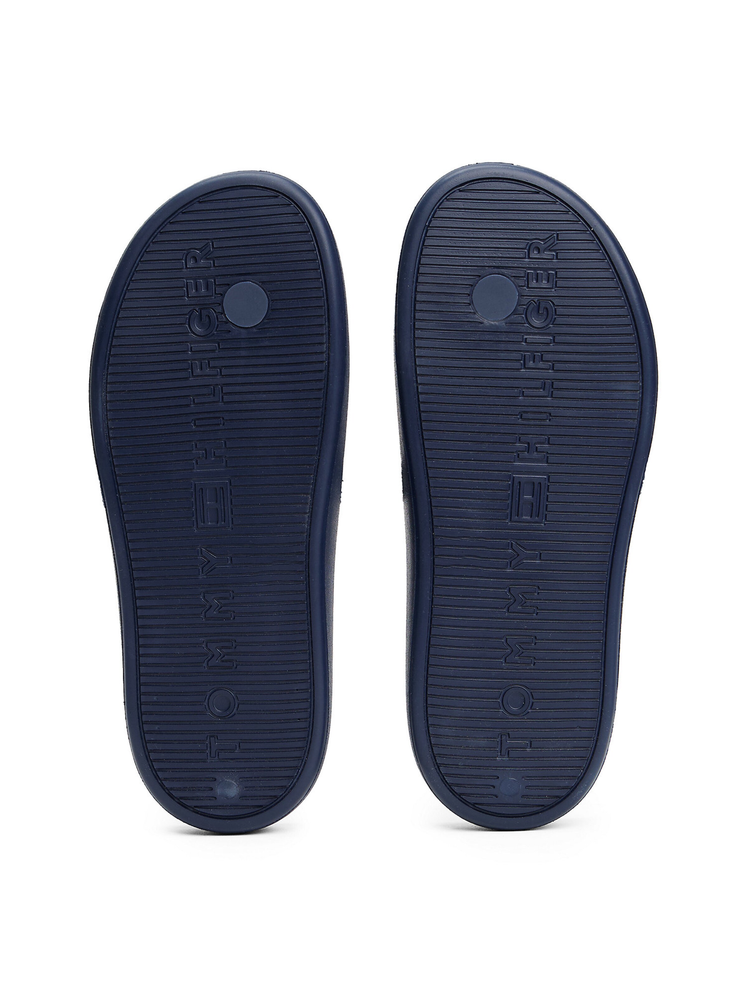 TOMMY HILFIGER Teenslipper in Blauw