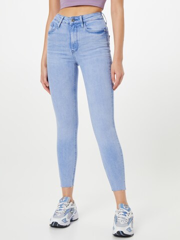 River Island Skinny Jeans in Blauw: voorkant