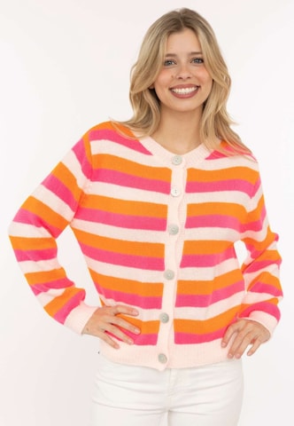 Cardigan Zwillingsherz en rose : devant