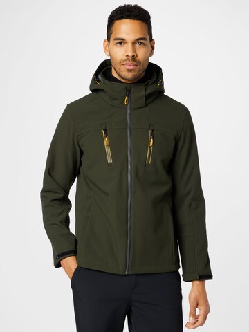 KILLTEC Outdoor jacket in Green: front