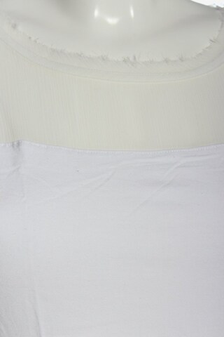 H&M Kurzarm-Bluse S in Weiß