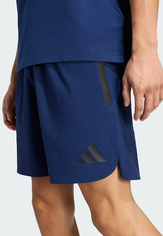 ADIDAS PERFORMANCE - regular Pantalón deportivo 'Tiro' en azul