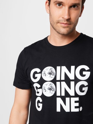 DEDICATED. T-Shirt 'Stockholm Going Gone' in Schwarz