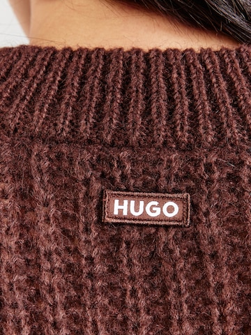 Pull-over 'Slogeryna_B' HUGO en marron