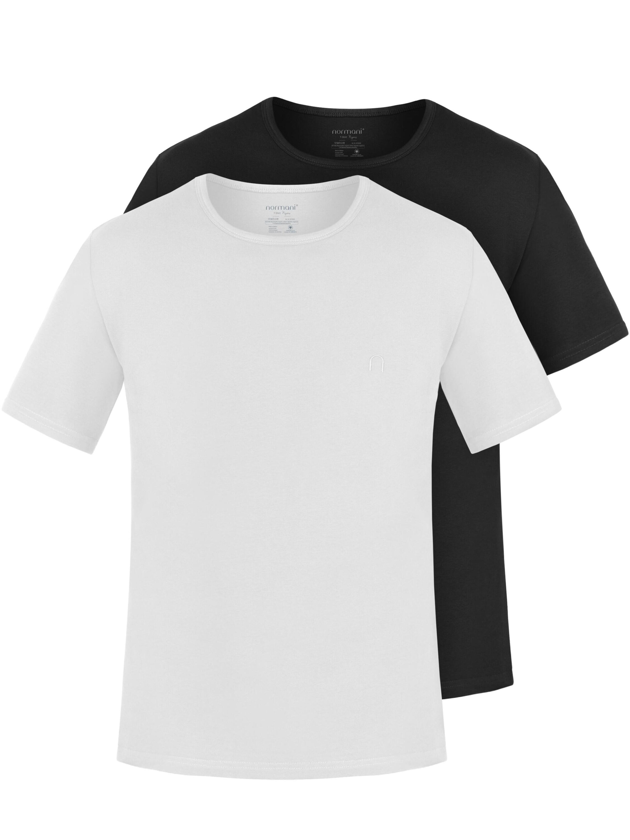 T-Shirt ' Nyons ' normani en noir : devant