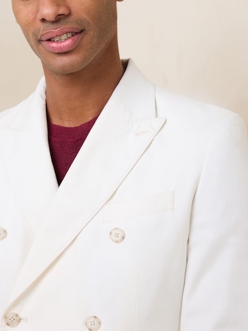 Coupe regular Veste de costume 'N. Premium' Next en blanc