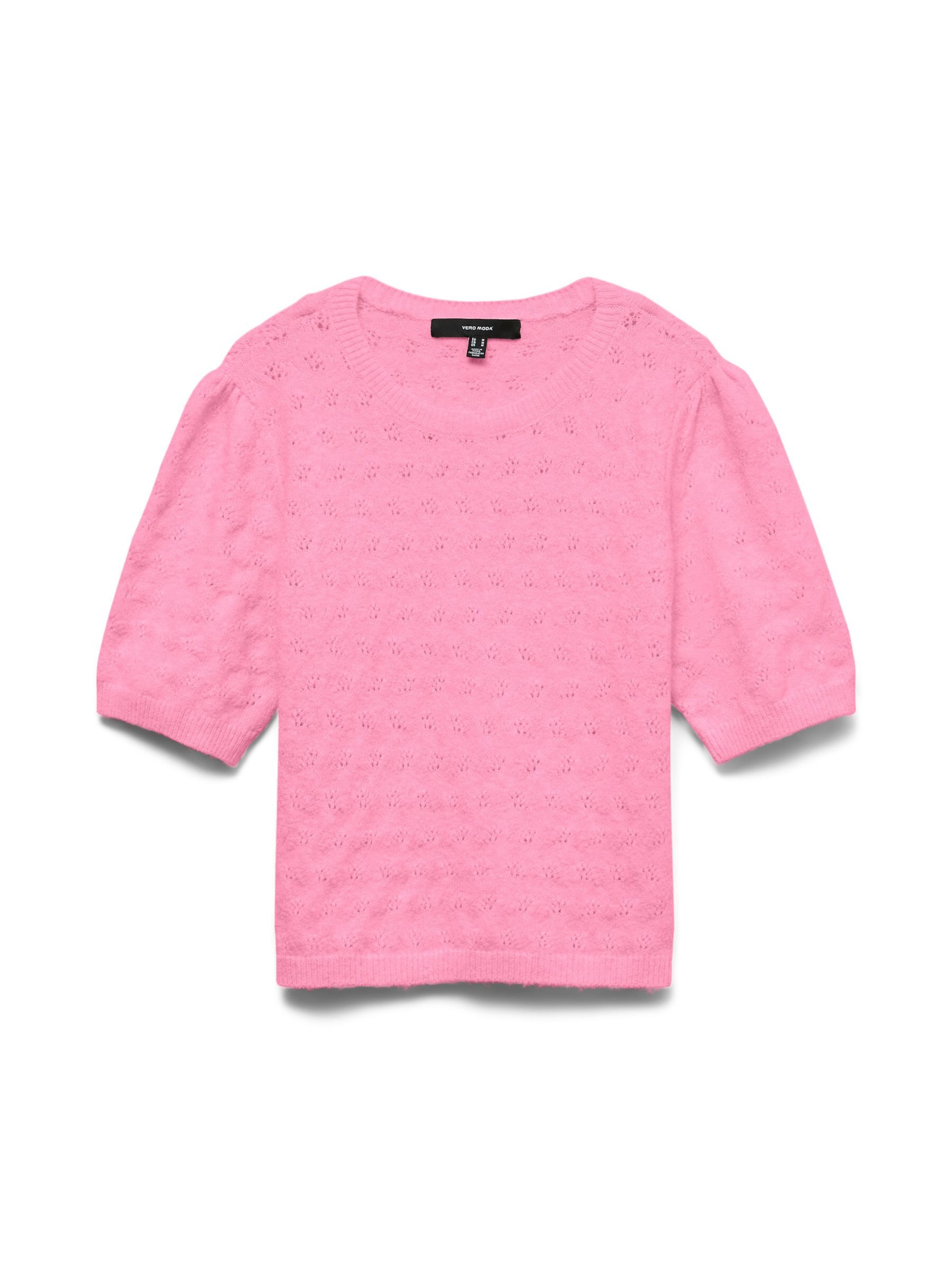 VERO MODA Sweater in Pink: front