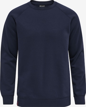Hummel Sweatshirt 'Red' in Blauw: voorkant