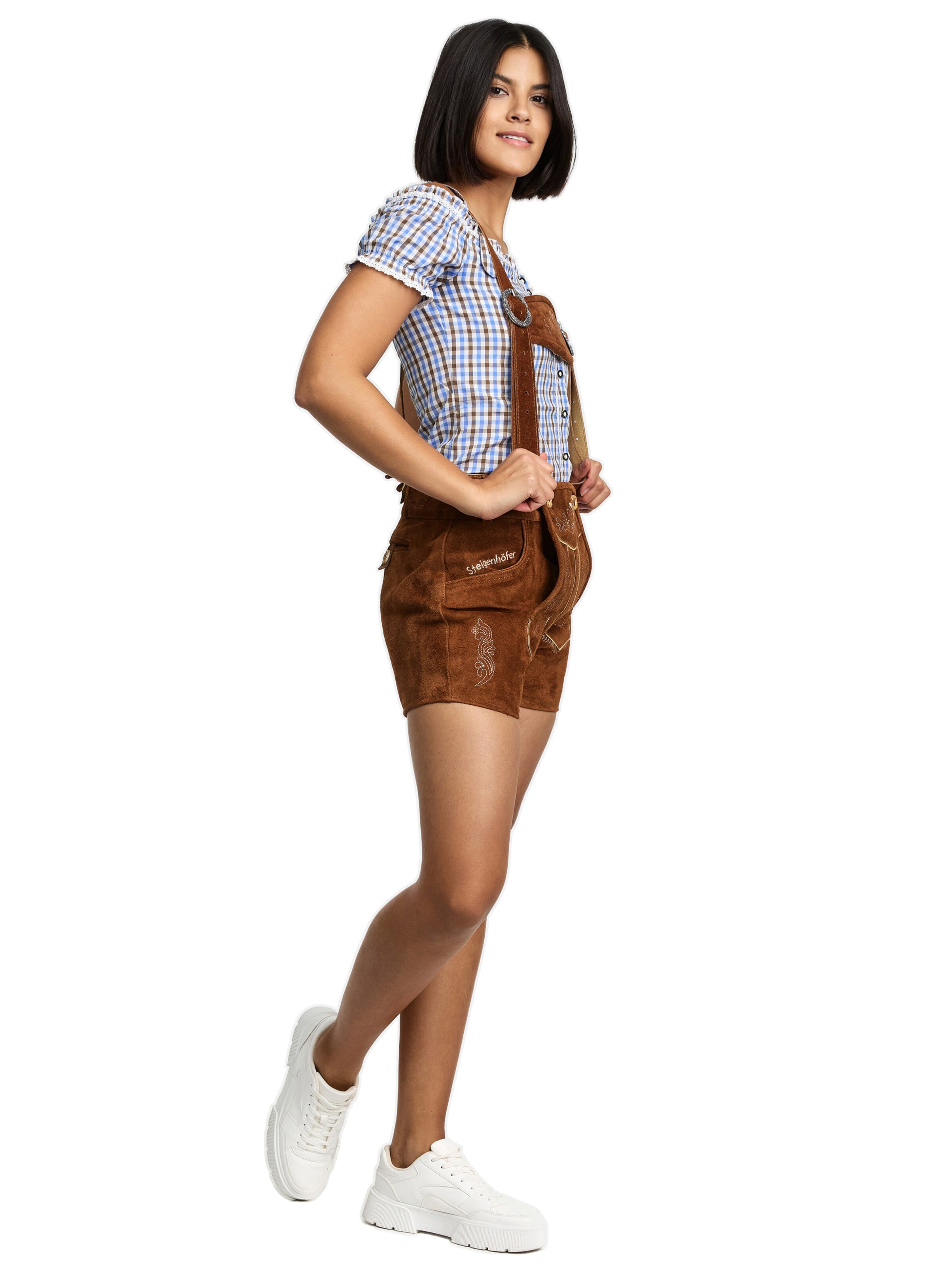 Steigenhöfer Regular Traditional Pants in Brown